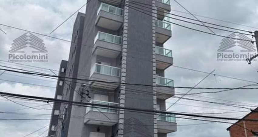 Apartamento à venda com 2 quartos e 1 suíte em Santo André-SP: 56m², sala, 2 banheiros e 1 vaga de garagem.