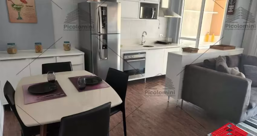 Apartamento à venda Vila Formosa Mobiliado com 1 quarto, sala 2 ambientes com sacada, 1 banheiro, 1 vaga, 42m² de área. piscina, academia e mais
