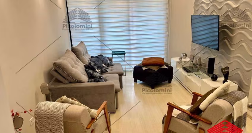 Apartamento á venda, Tatuapé,105 m², Porteira fechada,03 quartos, 01 suíte com ar condicionado e sacada,ampla sala, cozinha mobiliada,02 vagas.