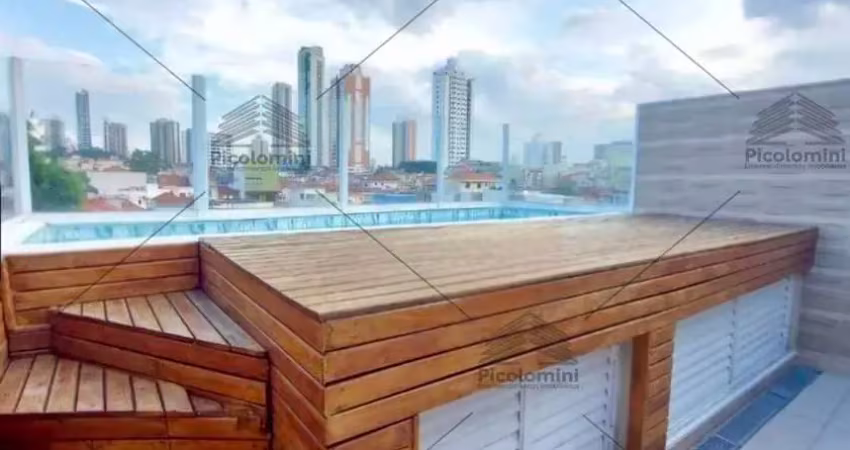 Sobrado à venda no tatuapé com rooftop,219 m²,03 quartos, 01 suíte com closet e sacada,ampla sala, cozinha com ilha,05 vagas prox a silvio romero.
