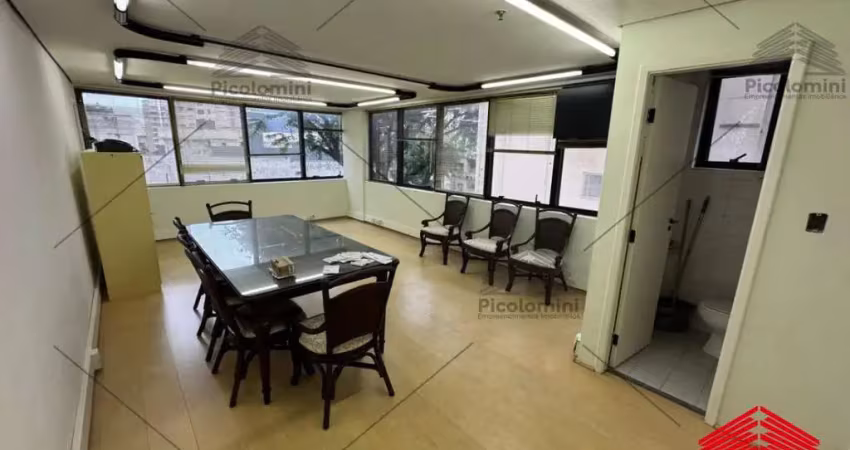 Excelente oportunidade: sala comercial à venda em são paulo-sp, santa cecília, 1 sala, 2 banheiros, 1 vaga, 50m².