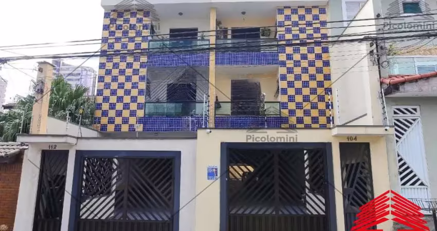 Apartamento a venda em santo andré 84m² , 3 quartos sendo 1 suíte, sala com 2 ambientes, cozinha planejada, 2 banheiros, lavanderia e 2 vagas