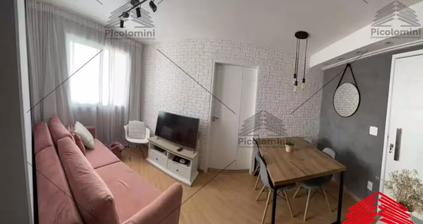 Apartamento a venda no tatuapé com 2 quartos, sala, 1 vaga e lazer