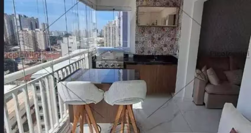 Apartamento à venda no tatuapé, 2 quartos, 1 suíte, varanda gourmet,  móveis planejados, 2 banheiros e 1 vaga de garagem! piscina, academia e mais