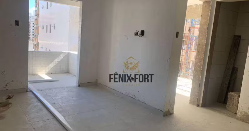 Apartamento com 1 dormitório à venda, 53 m² por r$ 300.000,00 - aviação - praia grande/sp