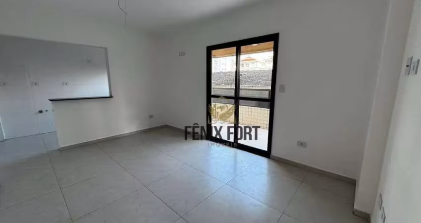 Apartamento com 2 dormitórios à venda, 100 m² por r$ 675.000 - canto do forte - praia grande/sp