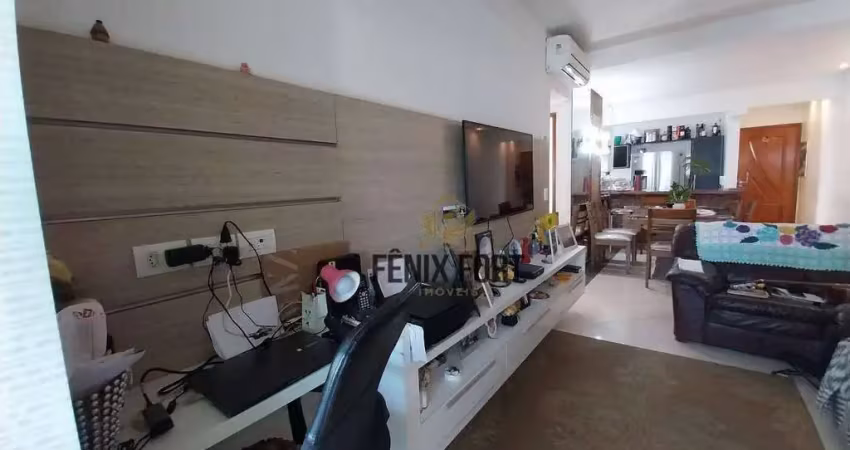 Apartamento com 2 dormitórios à venda, 87 m² por r$ 720.000 - canto do forte - praia grande/sp
