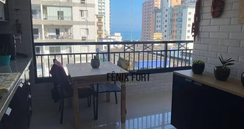 Apartamento com 2 dormitórios à venda, 85 m² por r$ 775.000,00 - vila guilhermina - praia grande/sp