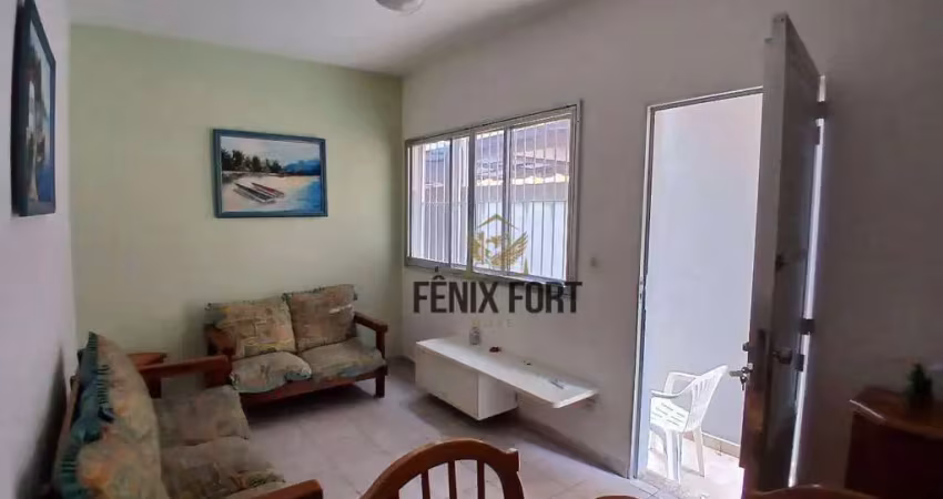Casa com 3 dormitórios para alugar, 85 m² por r$ 2.700,00/mês - vila guilhermina - praia grande/sp