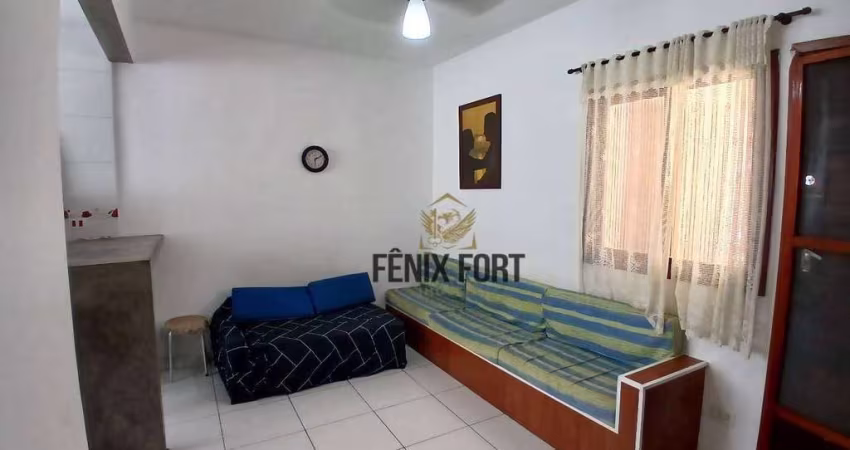 Apartamento com 1 dormitório para alugar, 76 m² por R$ 2.200,00/mês - Canto do Forte - Praia Grande/SP