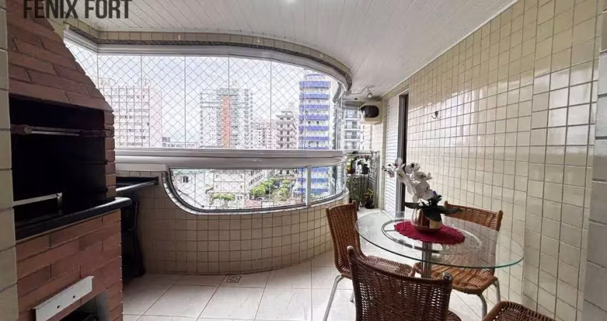 Apartamento com 2 dormitórios à venda, 86 m² por r$ 650.000,00 - vila guilhermina - praia grande/sp