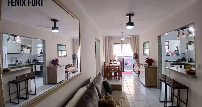 Apartamento com 2 dormitórios à venda, 68 m² por r$ 410.000,00 - canto do forte - praia grande/sp