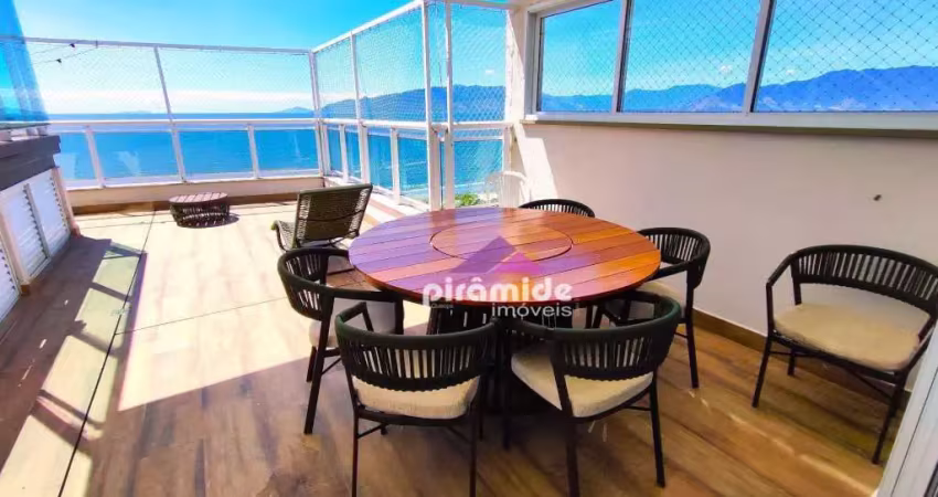 Cobertura com 4 dormitórios à venda, 196 m² por R$ 2.100.000,00 - Indaiá - Caraguatatuba/SP