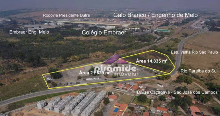 Área à venda, 36464 m² por R$ 7.100.000,00 - Santa Luzia - Caçapava/SP