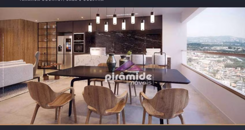 Apartamento com 2 dormitórios à venda, 63 m² por R$ 1.030.000,00 - Parque Residencial Aquarius - São José dos Campos/SP