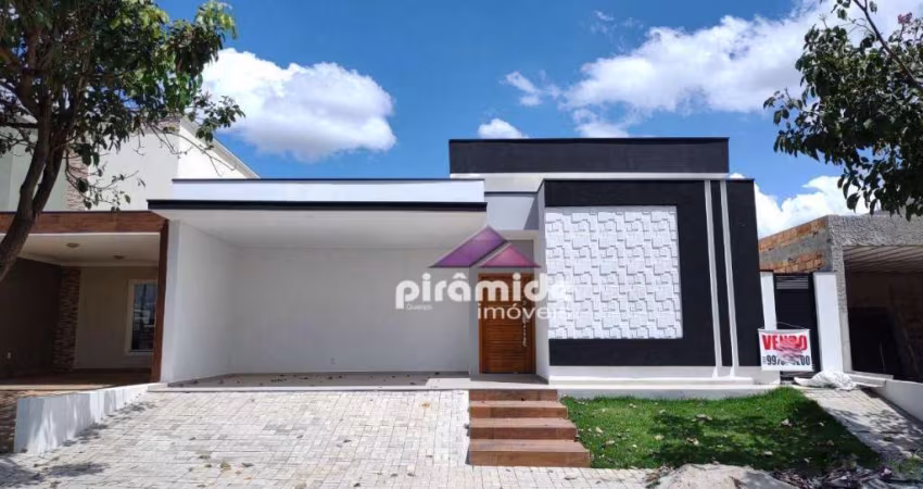 Casa com 3 dormitórios, 160 m² - venda por R$ 1.150.000,00 ou aluguel por R$ 5.775,00/mês - Condomínio Terras do Vale - Caçapava/SP
