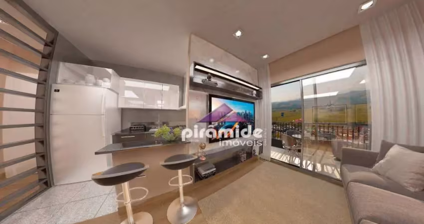 Apartamento com 2 dormitórios à venda, 65 m² por R$ 530.913,00 - Urbanova - São José dos Campos/SP