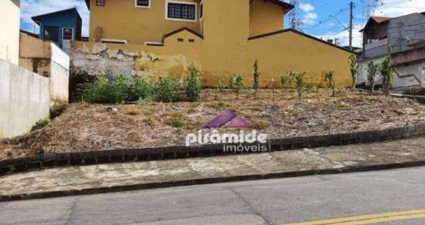 Terreno à venda, 190 m² por R$ 290.000,00 - Altos da vila Paiva - São José dos Campos/SP