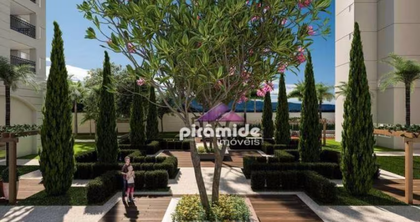 Apartamento com 3 dormitórios à venda, 79 m² por R$ 629.197,00 - Cidade Jardim - Jacareí/SP