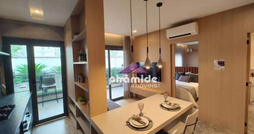 Apartamento com 1 dormitório à venda, 45 m² por R$ 550.000,00 - Jardim Aquarius - São José dos Campos/SP
