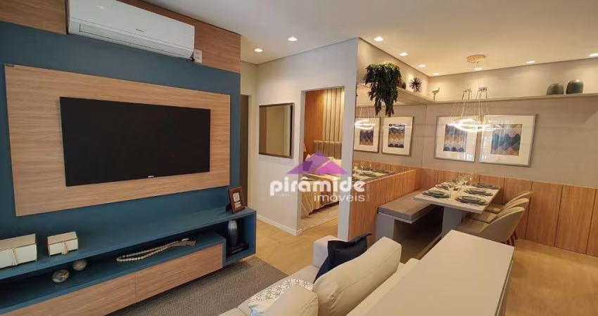 Apartamento com 2 dormitórios à venda, 46 m² por R$ 295.994,00 - Eugênio de Melo - São José dos Campos/SP