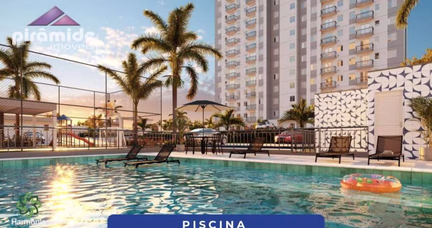Apartamento com 2 dormitórios à venda, 45 m² por R$ 285.865,00 - Eugênio de Melo - São José dos Campos/SP