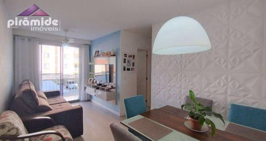 Apartamento com 2 dormitórios à venda, 54 m² por R$ 290.000,00 - Santana - São José dos Campos/SP