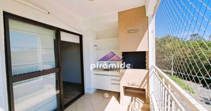 Apartamento com 3 dormitórios para alugar, 96 m² por R$ 4.194,04/mês - Urbanova - São José dos Campos/SP