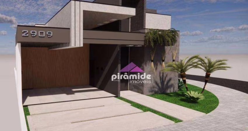 Casa com 2 dormitórios à venda, 161 m² por R$ 1.400.000 - Condomínio Terras do Vale - Caçapava/SP