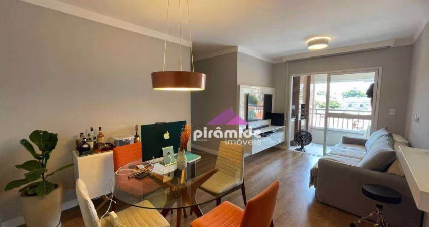 Apartamento com 2 dormitórios à venda, 65 m² por R$ 560.000,00 - Parque Industrial - São José dos Campos/SP