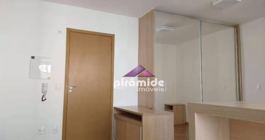 Apartamento com 1 dormitório para alugar, 40 m² por R$ 4.090,00/mês - Jardim Aquarius - São José dos Campos/SP