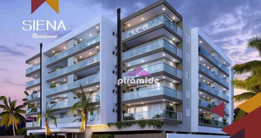 Apartamento com 2 dormitórios à venda, 66 m² por R$ 506.192,00 - Itaguá - Ubatuba/SP