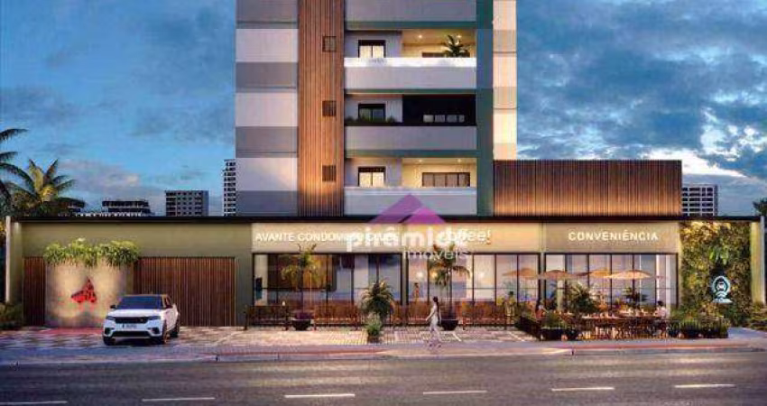 Apartamento com 2 dormitórios à venda, 50 m² por R$ 362.943,00 - Bairro da Floresta - São José dos Campos/SP