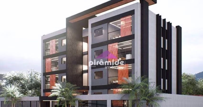 Apartamento com 1 dormitório à venda, 56 m² por R$ 486.535,41 - Praia do Aruan - Caraguatatuba/SP