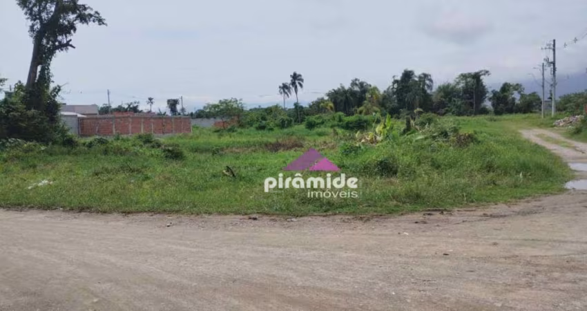 Terreno à venda, 342 m² por R$ 110.000,00 - Morro do Algodão - Caraguatatuba/SP