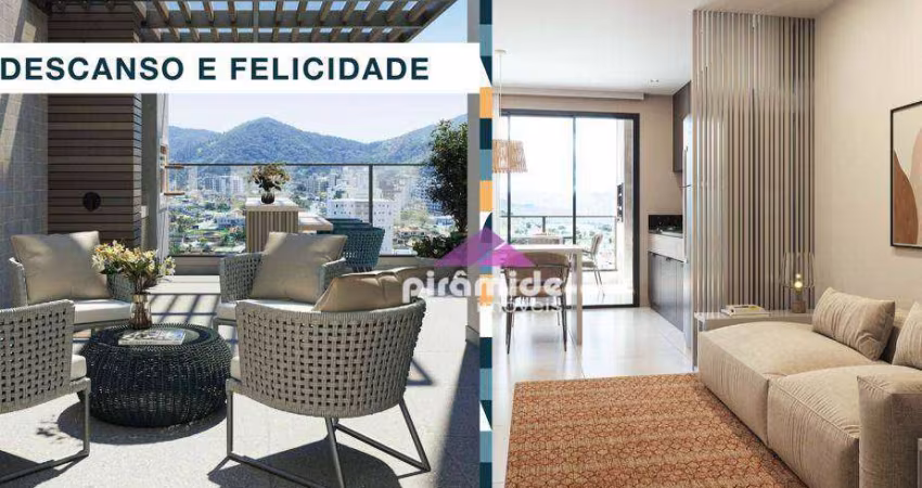 Cobertura com 3 dormitórios à venda, 125 m² por R$ 662.349,00 - Martim de Sá - Caraguatatuba/SP