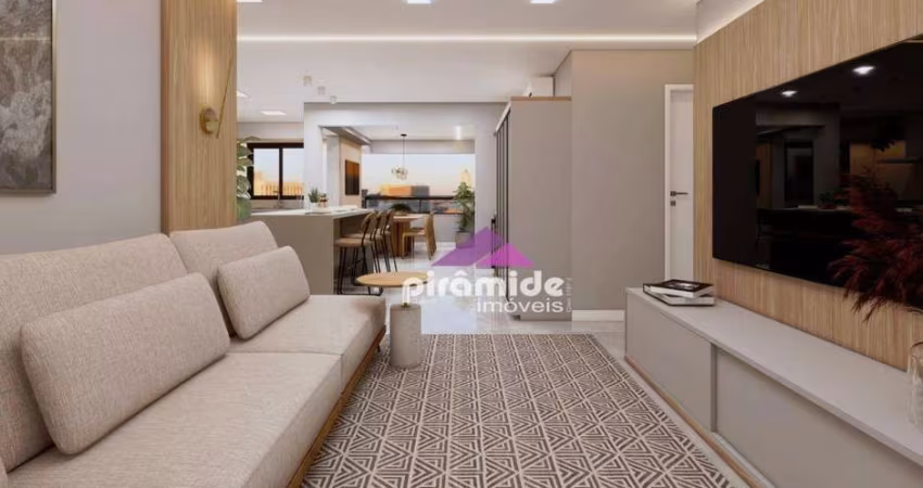 Apartamento com 3 dormitórios à venda, 120 m² por R$ 1.800.000,00 - Vila Ema - São José dos Campos/SP