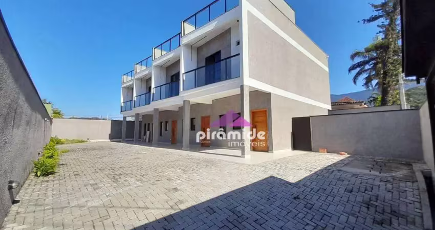 Casa com 2 dormitórios à venda, 173 m² por R$ 660.000,00 - Massaguaçu - Caraguatatuba/SP