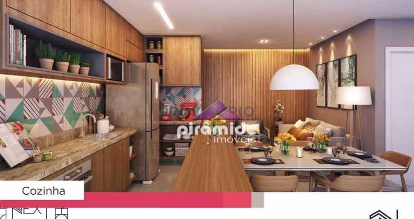 Apartamento com 3 dormitórios à venda, 71 m² por R$ 624.163,00 - Parque Industrial - São José dos Campos/SP