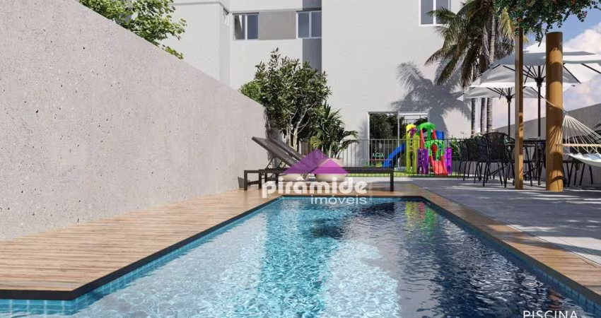 Apartamento com 2 dormitórios à venda, 45 m² por R$ 357.654,00 - Jardim Uirá - São José dos Campos/SP