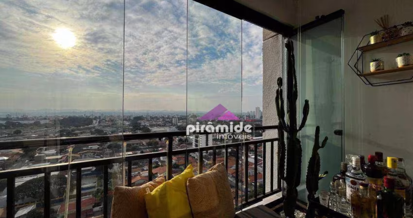 Apartamento com 2 dormitórios à venda, 65 m² por R$ 700.000,00 - Parque Industrial - São José dos Campos/SP