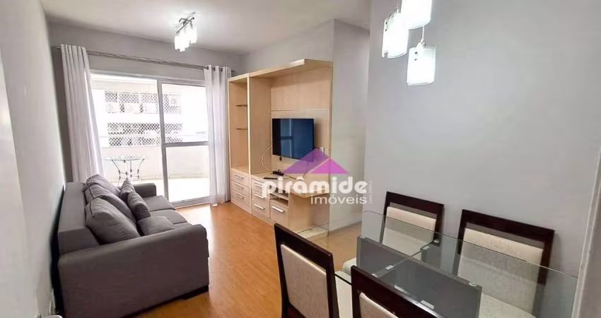 Apartamento para alugar, 67 m² por R$ 4.149,00/mês - Jardim Aquarius - São José dos Campos/SP