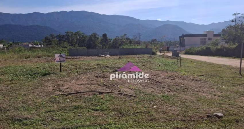 Terreno à venda, 458 m² por R$ 480.000,00 - Massaguaçu - Caraguatatuba/SP