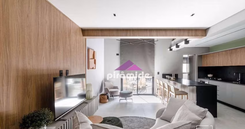 Apartamento com 1 dormitório à venda, 78 m² por R$ 1.300.000,00 - Jardim Aquarius - São José dos Campos/SP