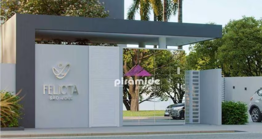 Apartamento com 2 dormitórios à venda, 51 m² por R$ 334.305,00 - Parque Residencial Flamboyant - São José dos Campos/SP
