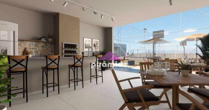 Apartamento Garden com 2 dormitórios à venda, 70 m² por R$ 384.911,00 - Parque Residencial Flamboyant - São José dos Campos/SP