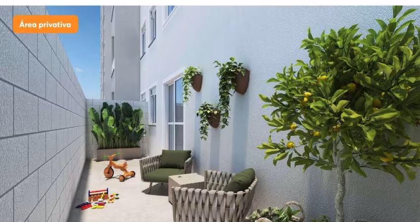 Apartamento Garden com 2 dormitórios à venda, 51 m² por R$ 312.990,00 - Parque dos Ipês - São José dos Campos/SP
