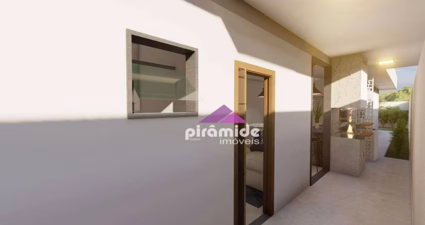 Casa com 3 dormitórios à venda, 76 m² por R$ 385.000,00 - Golfinho - Caraguatatuba/SP