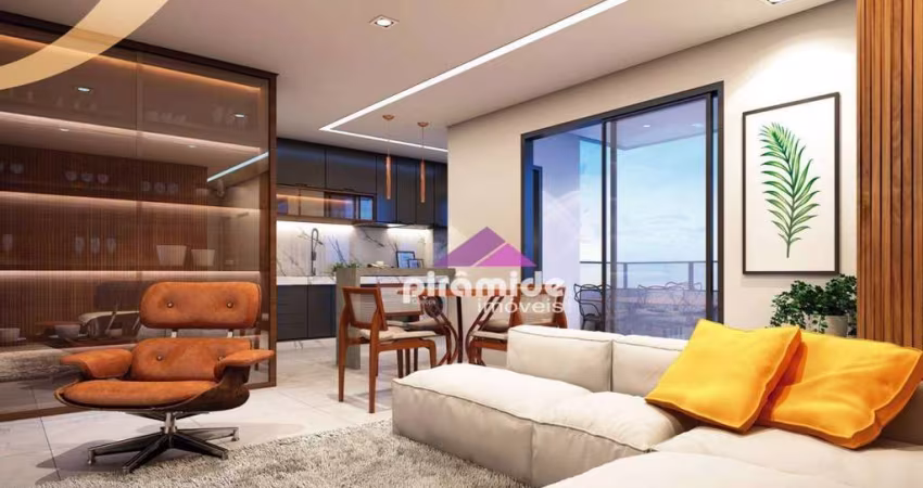 Apartamento com 3 dormitórios à venda, 86 m² por R$ 1.040.000,00 - Jardim Aquarius - São José dos Campos/SP