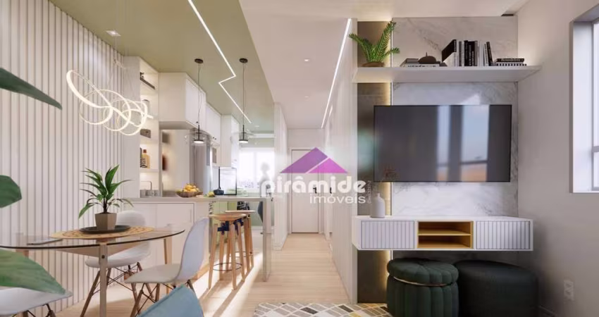 Apartamento com 2 dormitórios à venda, 50 m² por R$ 307.218,00 - Jardim das Gaivotas - Caraguatatuba/SP